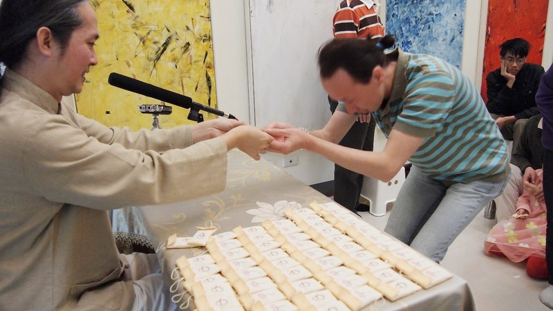 2014年1月31日初一 高雄《明覺法堂》迎春拜年花絮