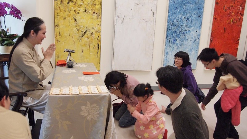 2014年1月31日初一 高雄《明覺法堂》迎春拜年花絮