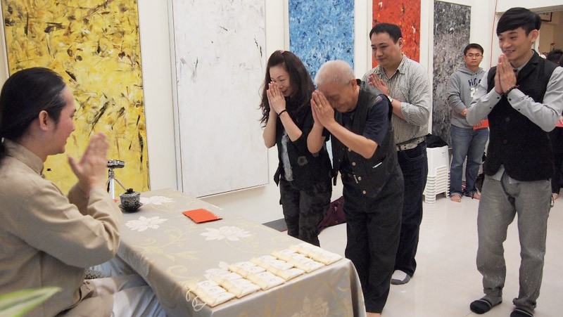 2014年1月31日初一 高雄《明覺法堂》迎春拜年花絮