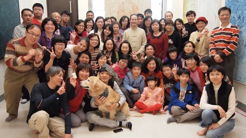 2014年1月31日初一 高雄《明覺法堂》迎春拜年花絮