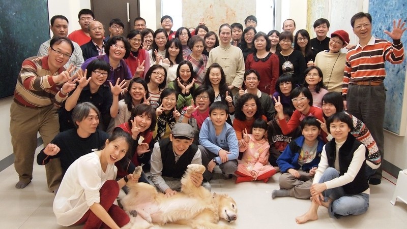 2014年1月31日初一 高雄《明覺法堂》迎春拜年花絮