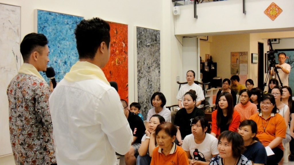 2015年7、8月 西藏西行《無盡藏》第一場講座花絮