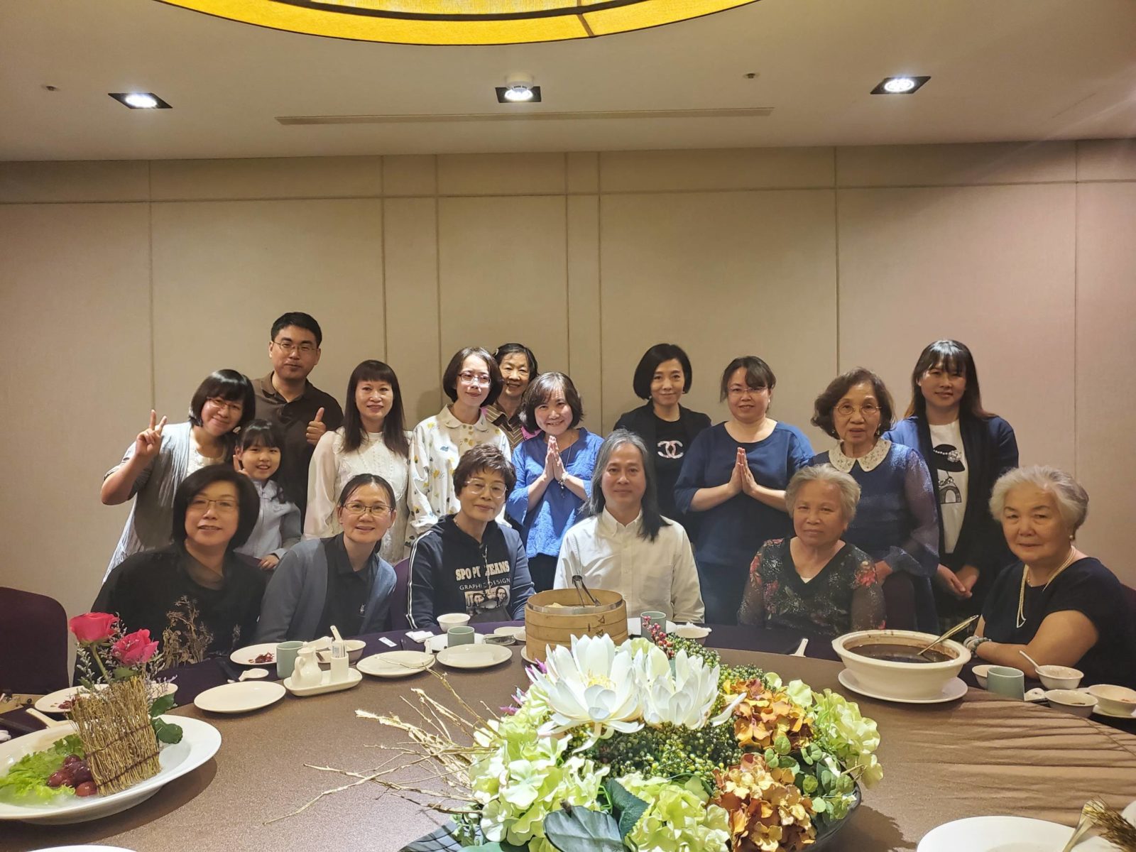 與上師有約—念佛班新春感恩餐會 請益分享文