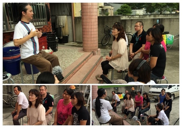 Learning Buddhism During Typhoon Day
